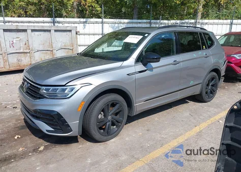 2024 Volkswagen Tiguan 2.0T Se R-Line Black из США, поврежденный, VIN 3VV8B7AX3RM044278